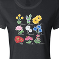 thumbnail image 4 of Inktastic Wild Flower Chart Women's T-Shirt, 4 of 5