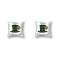 thumbnail image 2 of Toystoory Funda de almohada St. Patrick's Day Supply Ropa de cama Funda de almohada Cozy Short Felpa Cintura Holding Square Decoración Funda de cojín sombrero de copa 21CR35 2piezas Toystoory CBP363509, 2 of 5