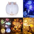 thumbnail image 4 of Star Projector Light, Deer Design Dual Purpose Table Lamp For Party For Home ANGGREK Otros, 4 of 8