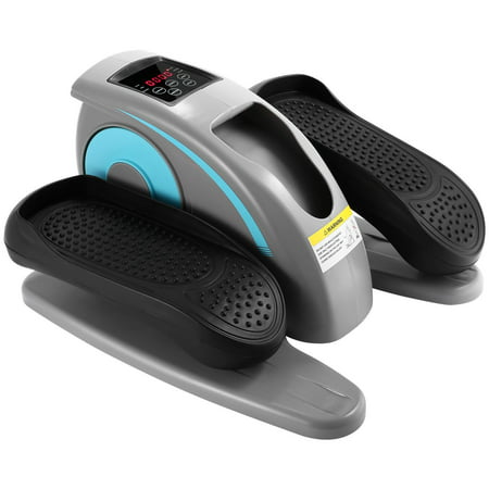 Anchee Desk Elliptical with Built in Display Monitor, Quiet & Compact, Electric Elliptical Machine