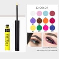 thumbnail image 4 of Shiny Smoky Eye Eyeshadow Waterproof Glitter Liquid Eyeliner 12Pcs 80ml, 4 of 8