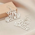 thumbnail image 6 of Giaone Hollow Happy New Year Pendant Necklace Earrings Sweet Cool Collar Necklace, 6 of 10