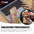 thumbnail image 2 of Pulseras TOTWOO Long Distance Touch para parejas Bluetooth, 2 of 6