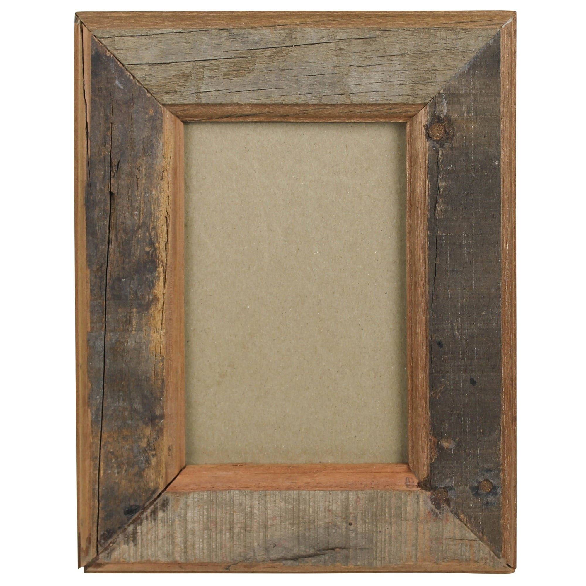 Shabby Chic Rustic Wood Grain Picture Frame Photo Frame Decor Black White Walnut 