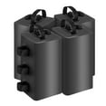 thumbnail image 2 of Guardoinrt 4pcs/set Portable Tepee Weights Set Of 4 Easy To Install Durable Lightweight And Portable black 10L, 2 of 6