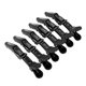thumbnail image 3 of Pinzas de pelo de cocodrilo antideslizante Fugacal 6 piezas Negro, 3 of 6