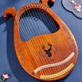 thumbnail image 2 of Lyre Harp, Metal Strings Produce Clear Reading Note, Comfortable Grip Ensures Safe Handling, 2 of 5
