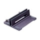 thumbnail image 5 of Soporte de soporte de laptop vertical, para la computadora portátil compacto Servido de espacio robusto Organizador de escritorio de escritorio para Ranura individual gris, 5 of 8