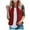 Red jacket for women, variant on clear 50% off Usmixi 2023 Winter Womens Fleece Vest Plush Jacket for Women Plus Size Casual Solid Zip up Sleeveless Stand Neck Vest Coat Winter Warm Cozy Fuzzy Fluffy Sherpa Outerwear Up to 65% off