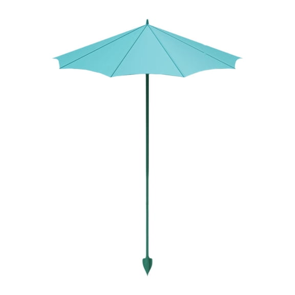 Solace Plant Umbrella for Outdoor Plants Sun Shade for Plants Weather Resistant Sturdy Blue