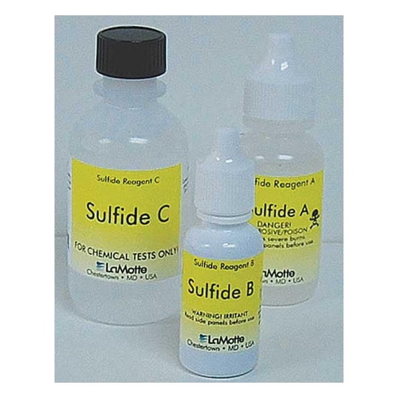 Lamotte Reagent Refill,Sulfide,0.2 to 20 PPM R-4456