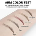 thumbnail image 6 of Micro Brow Pencil, Eyebrow Pen, Precise Eye Brow Makeup Pen, Four Pronged Water Eyebrow Pencil Is, Long-lasting, And Non Smudging. It Is A Natural Eyebrow Pencil With A Paintbrush Tool 1.5ml, 6 of 6