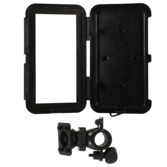 Phone Holder for Bike Cell Phone Holder Phone Bracket Mobile Phone Holder Bike Phone Mount 18X10.7cm Black