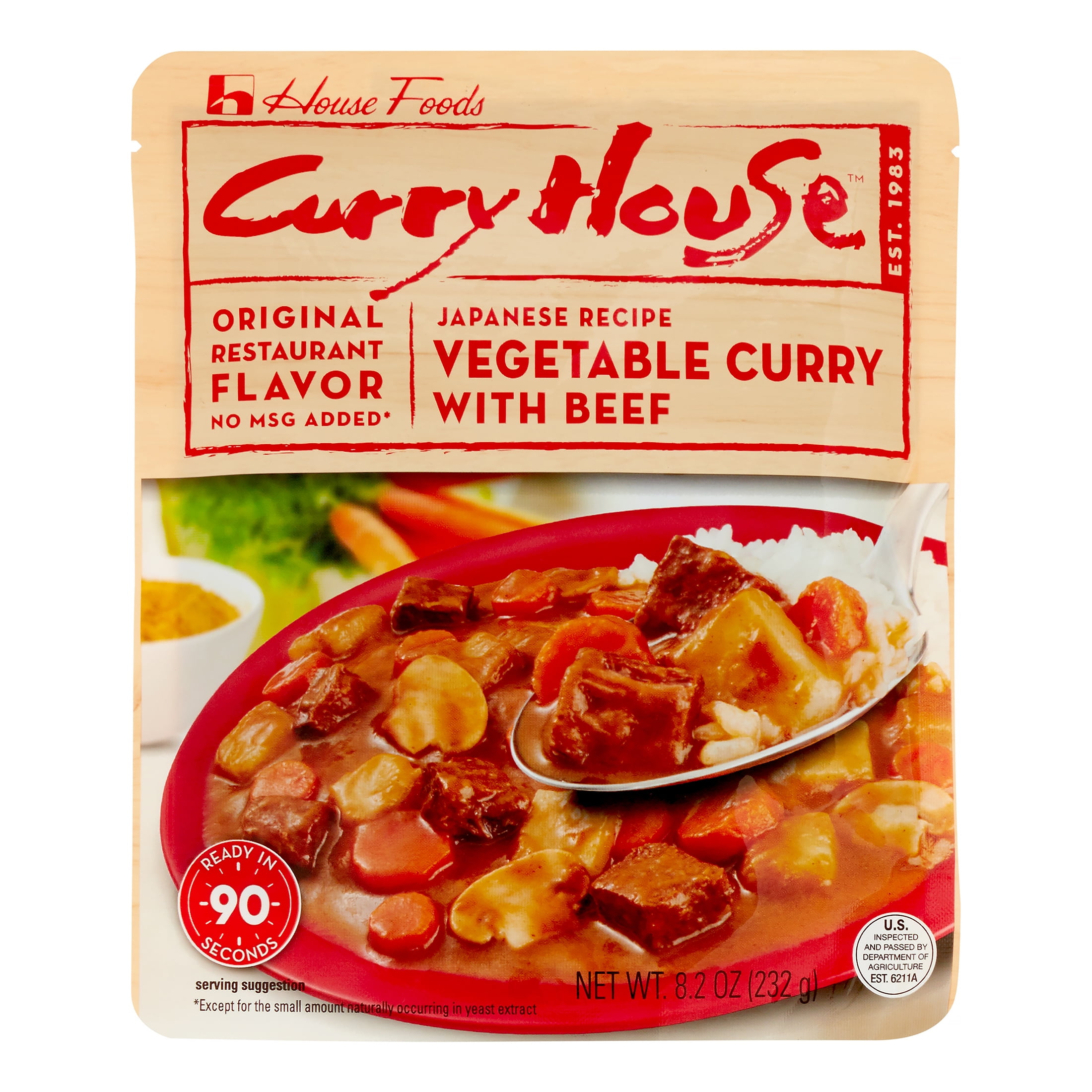 Curry House Vegetable Curry with Beef