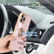 thumbnail image 4 of Funda para iPhone 11 con función atril, anillo de rotación de 360 grados integrado, con borde de oro rosa brillante, funciona con soporte magnético para coche Ofspeizc CZJP-HY68-2, 4 of 5