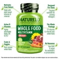 thumbnail image 6 of NATURELO Teen Multivitamin - Whole Food Multivitamin - with Minerals for Teenage Boys & Girls - Supplement for Active Kids - Non-GMO - Vegan & Vegetarian - 120 Capsules, 6 of 9
