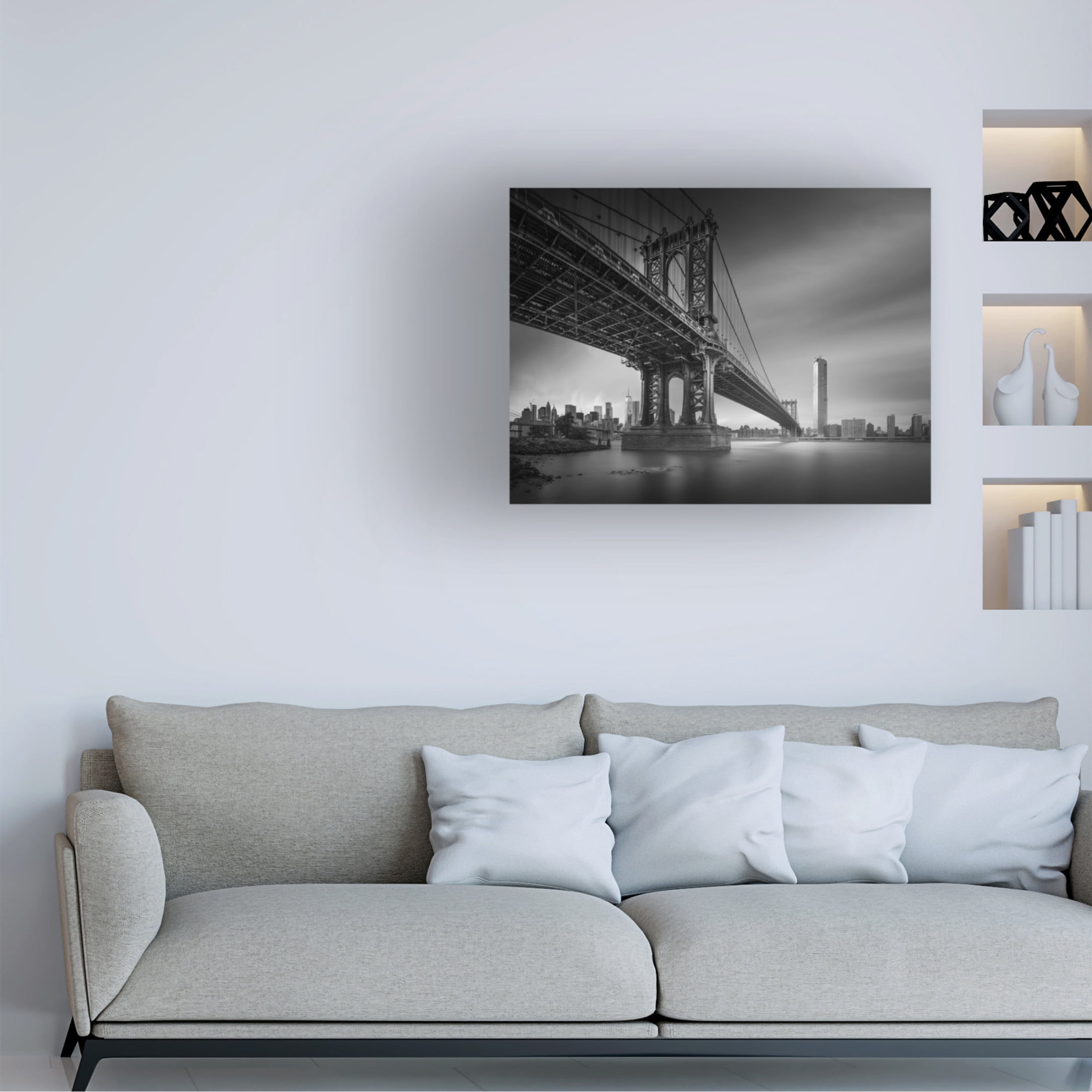 Trademark Fine Art Yoshihiko Wada Next To Manhattan Canvas Wall Art