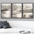 thumbnail image 2 of wall26 Framed Canvas Print Wall Art Set Minimal Black Gray Paint Landscape Abstract Shapes Illustrations Modern Art Decorative Multicolor Chic for Living Room, Bedroom, Office - 24"x36"x3 B, 2 of 5