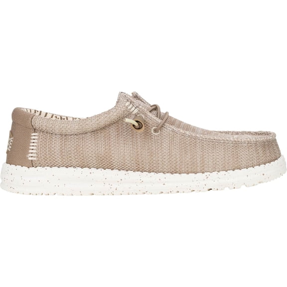 HEYDUDE Wally Stretch Sox Wide , Khaki, 11
