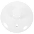 thumbnail image 1 of White Ceramic Tea Cup Lid Universal Ceramic Teapot Lid Polished Tea Ware Lid Replacement, 1 of 8