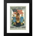 thumbnail image 2 of Herbert Paus 11x14 Black Modern Framed Museum Art Print Titled - The Woman's Land Army of America. Women Enlist Now and Help the Farmer Fight the Food Famine (1918), 2 of 5
