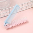 thumbnail image 1 of Portable Folding Mini Hair Comb for Travel | Anti-Static Curly & Straight Hair Detangler | Compact Pocket Size Styling Brush, 1 of 8