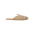 thumbnail image 2 of Time and Tru Women's Whipstitch Raffia Mules, 2 of 6