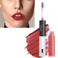 thumbnail image 1 of Liquid Liquid Makeup Lipstick Waterproof Long Lasting Double Headed Lip Gloss Non Stick Cup, 1 of 8