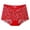 Red, variant on Seamless Underwear for Women Underwear French Thin Perspective Mesh Lace Underwear Cropping Hip Lifting Low Waist Underwear,Stretch Briefs,L-2XL