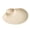Beige, variant on Queroig Dried Fruit Plate Anti-drop Shell Shape Stackable Unbreakable Exquisite Pack Food Solid Color Food Grade Supplies Cake Pan Household Stuff