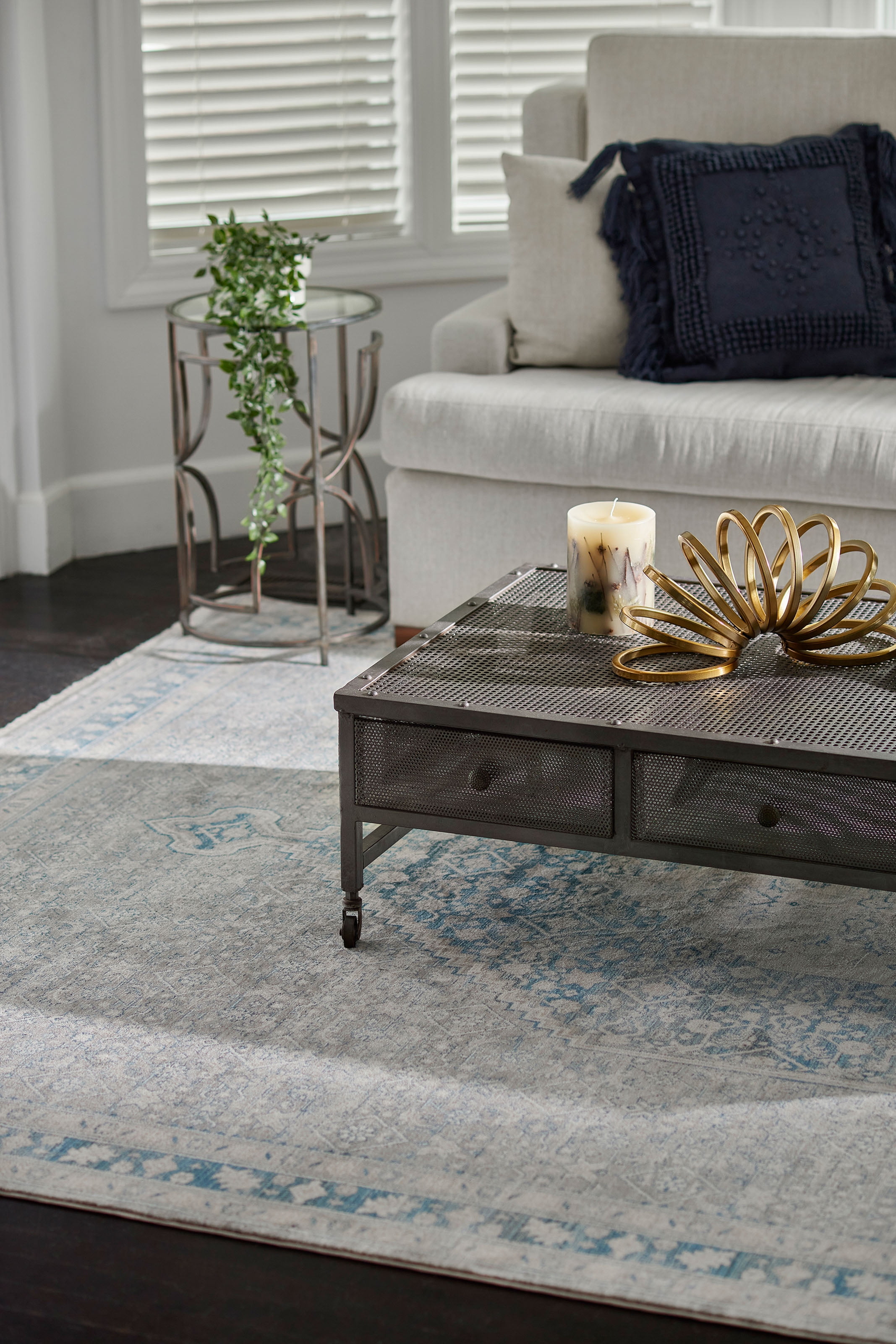 ECARPET Lucia Tapis pour Salon, Chambre, Salle A Manger, Entrée, Couloir et Plus Encore.