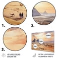 thumbnail image 3 of Designart "Historical Desert Sands of Time" Landscapes Metal Wall Art Prints, 3 of 5