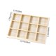 thumbnail image 3 of Bandeja de madera para clasificar con 36 compartimentos | Organizador para manualidades, joyería y artículos de oficina | Bandeja de madera natural para proyectos en el hogar, la cocina y la escuela, 3 of 6