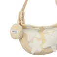 thumbnail image 2 of Bolso bandolera con cremallera ajustable y correa para mujer, bolso elegante para chica, bolso cruzado de pana, 2 of 9