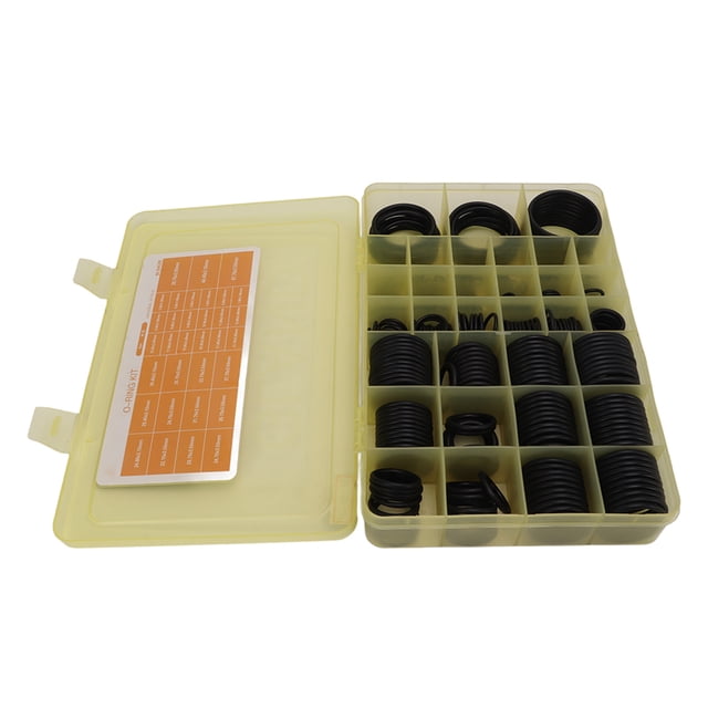 Kit de juntas tóricas, 444 piezas Juego surtido de juntas tóricas universales Junta tórica métrica Características mejoradas