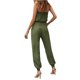 thumbnail image 3 of Txlixc Mono largo de verano para mujer, sin tirantes, con hombros descubiertos, mono de una pieza con cinturón Txlixc Estilo de ocio, 3 of 5