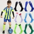 thumbnail image 2 of Calcetines largos de algodón hasta la rodilla para niño y adulto, medias deportivas de alta calidad para fútbol, correr y béisbol en unisex, 2 of 2
