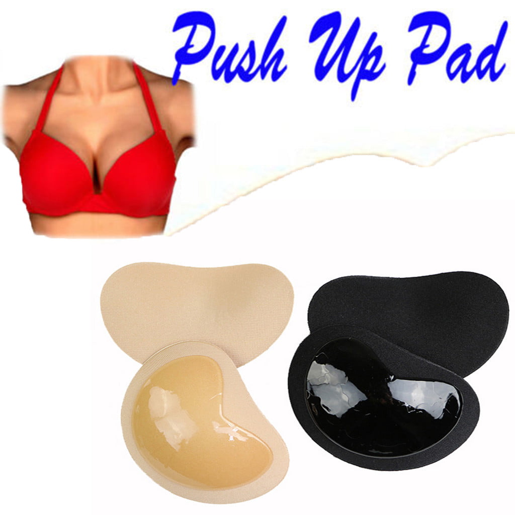 Sponge Removable Breast Push Up Lifting Bra Pads Insert Enhancer Bikini Accs.