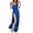 Blue, variant on Vedolay Maxi Dress For Women Women's Summer V Neck Spaghetti Strap Sleeveless Formal Split Long Maxi Dress,Green S
