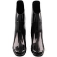 thumbnail image 2 of Botas Lluvia TOP MODA Comodas Mujer Versatil negro 25, 2 of 5