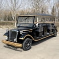 thumbnail image 4 of Carro de golf antiguo clásico eléctrico de 5 asientos Carros de golf clásicos antiguos para 11 pasajeros Carro de golf turístico de 4000 W, 4 of 4