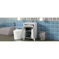 thumbnail image 5 of 24" Bathroom Vanity Combo with Ceramic Sink, Luxurious Space-Saving Vanity, 2 Soft-Close Doors, 5 of 10