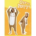 thumbnail image 2 of Owl Onesie Adults Unisex Animal Pajama Polyester One-Piece Sleepwear for Women and Men Medium, 2 of 6