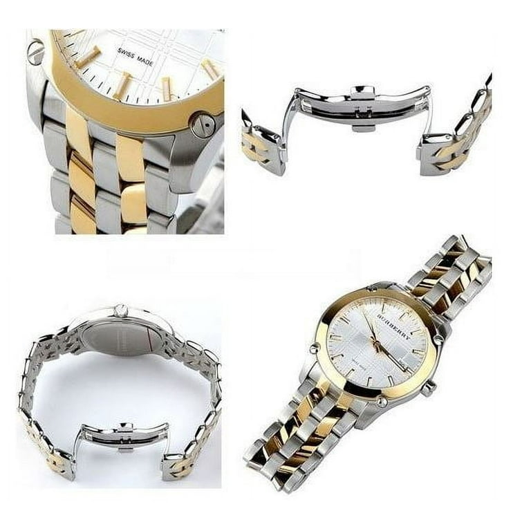 Burberry BU1857 Womens' Two-Tone Watch - Walmart.com