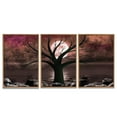 thumbnail image 2 of wall26 3 Piece Framed Canvas Wall Art for Living Room, Bedroom Abstract Tree Canvas Prints for Home Decoration Ready to Hang - 16"x24"x3 Panels, 2 of 4