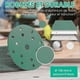 thumbnail image 5 of 50 Pieces 150 Mm Sanding Discs, 15 Holes, 10x Grit 60/80/120/180/400, Sandpaper For Random Orbital Sander (green(p60/p80/p120/p180/p400)), 5 of 5
