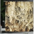 thumbnail image 4 of Ambesonne American Shower Curtain, New York City at Night, 69"Wx70"L, Yellow, 4 of 5