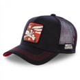 thumbnail image 1 of Hot Sale Unisex Anime Cartoon Cap High Quality Patch Draw Baseball Cap Men Trucker Hat, 1 of 5