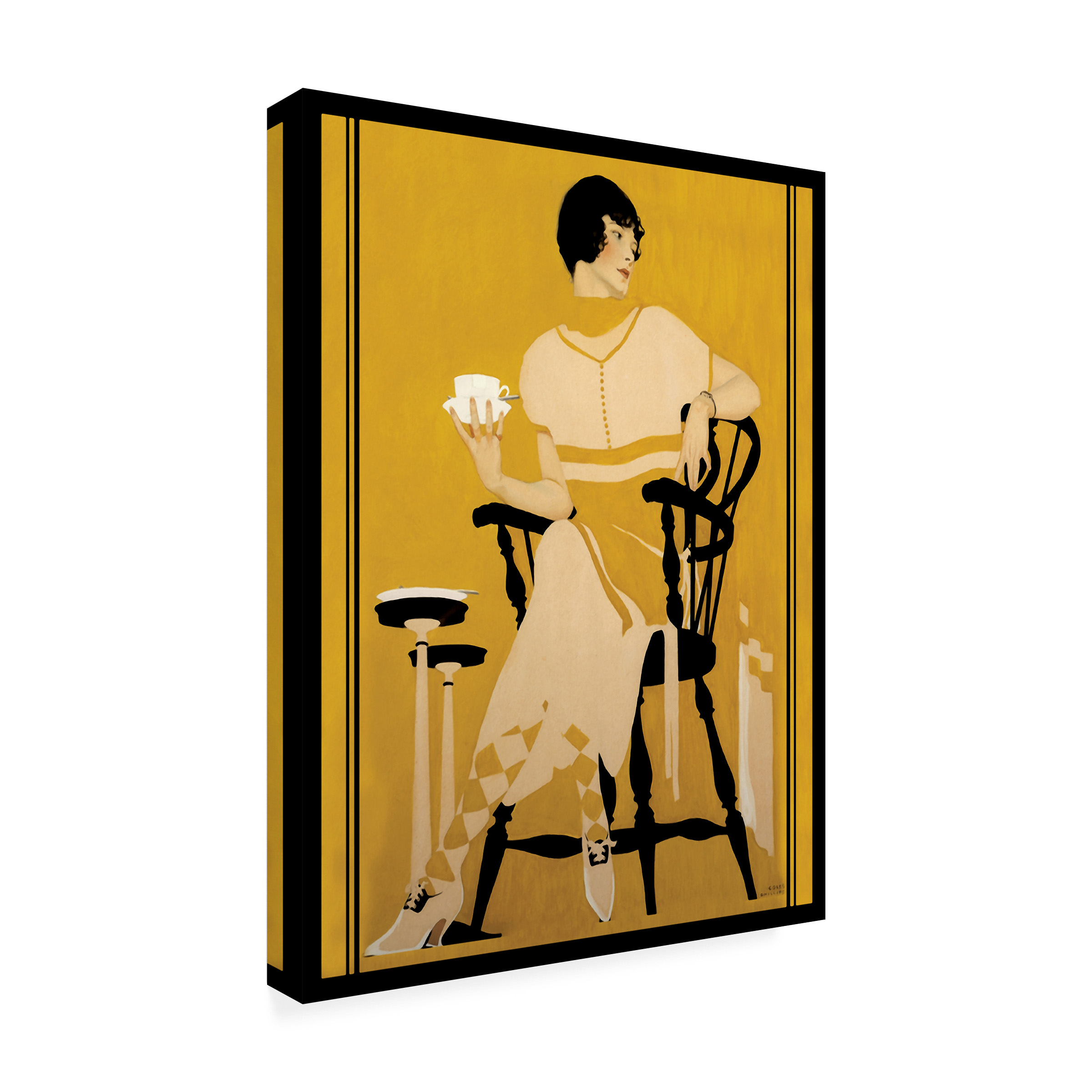 Trademark Fine Art 'Fashion Women 29' Canvas Art by Vintage Lavoie