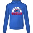 thumbnail image 2 of Men's Levelwear Royal Chicago Cubs Relay Banner Arch Pullover Hoodie, 2 of 3